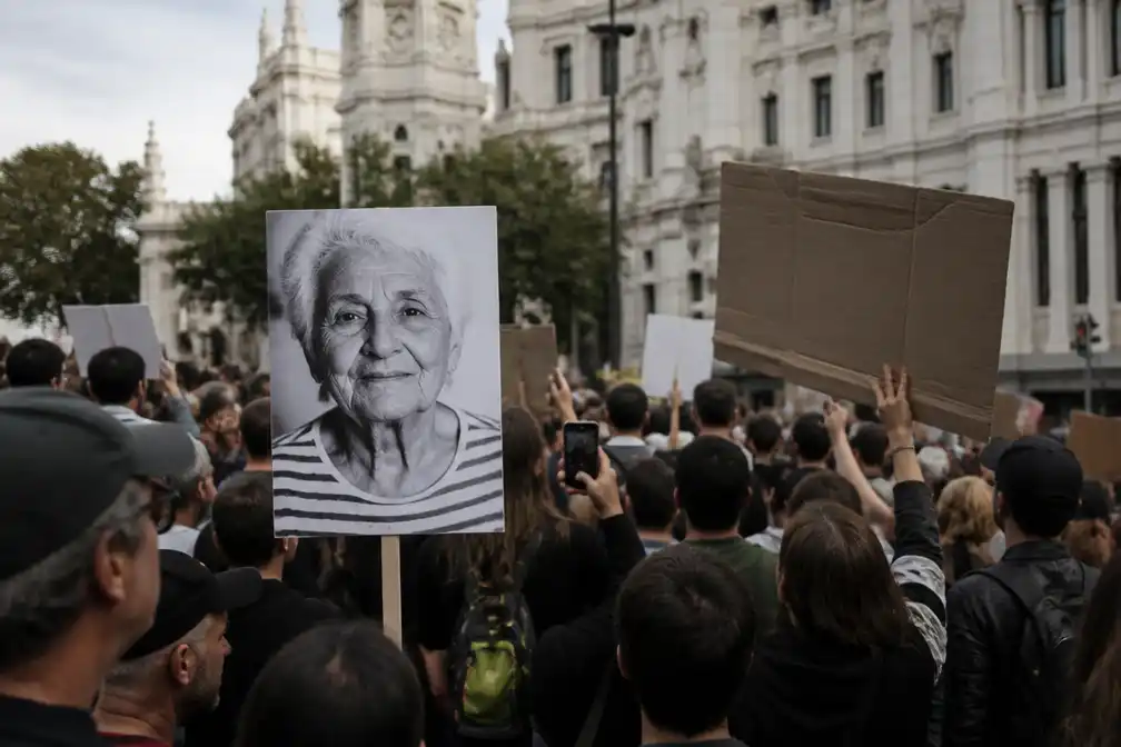 Maricarmen Abascal (87), symbool van de Spaanse wooncrisis, overleden