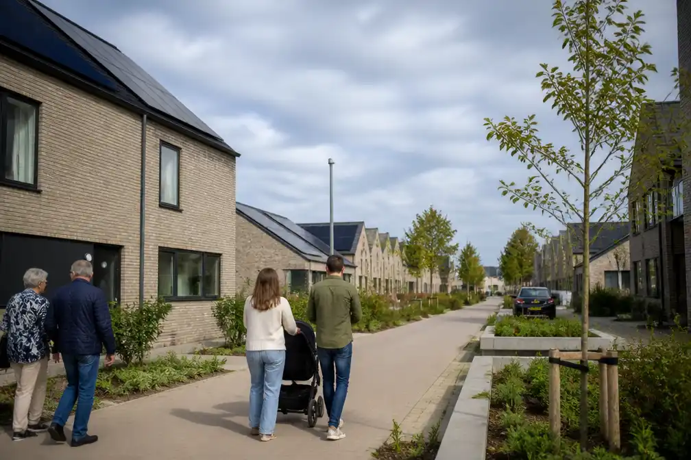 LeefGoed stelt vernieuwde wijk De Leunen in Geel open op Dag van Sociaal Wonen