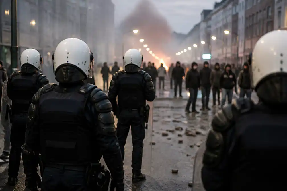 Politievakbond VSOA eist strenger optreden na week van geweld in Brussel