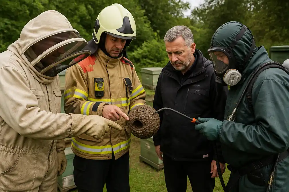 Vespa Group bundelt brandweer, imkers en verdelgers tegen Aziatische hoornaar