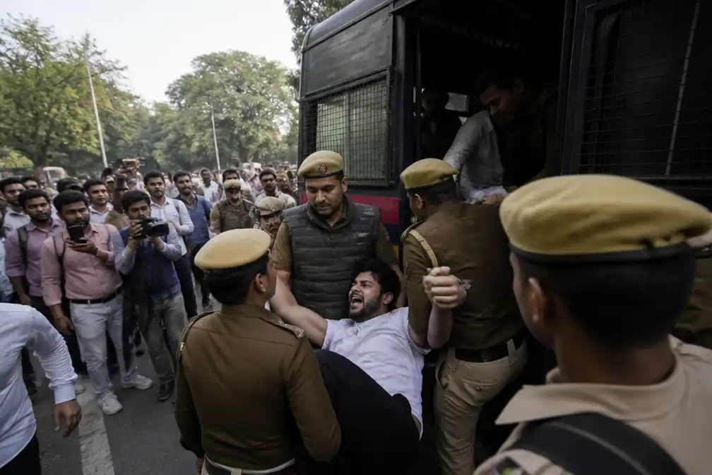 Indiase politie pakt ruim 2000 demonstranten op in New Delhi