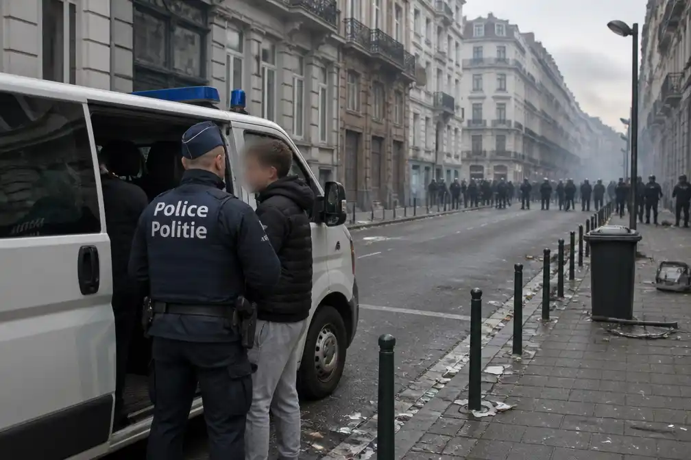 Acht minderjarigen na onrust in Brussel vrijgelaten door plaatsgebrek in jeugdinstellingen