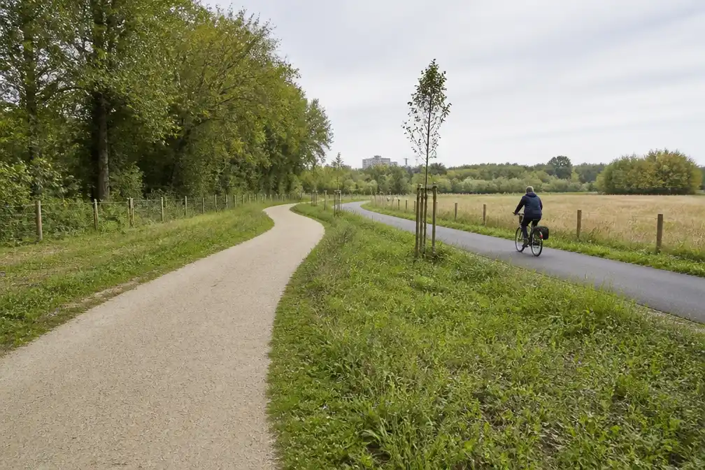 Vinderhoutse Bossen bij Gent krijgt 12 hectare natuur en 15 kilometer wandel- en fietspaden
