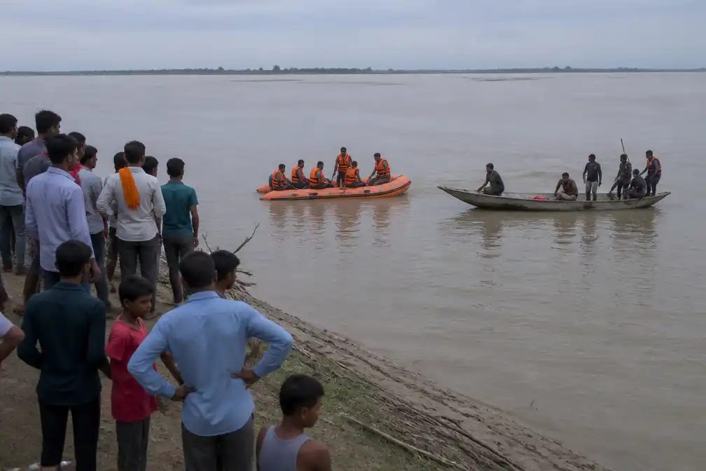 Dertien kinderen omgekomen bij bootongeluk op de Ganges in de Indiase deelstaat Bihar