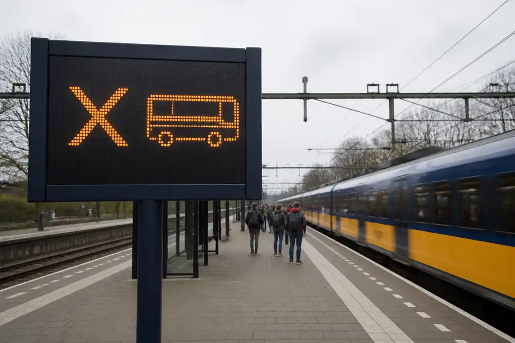 Landelijke staking streekvervoer: veel bussen en treinen rijden niet op 14 oktober