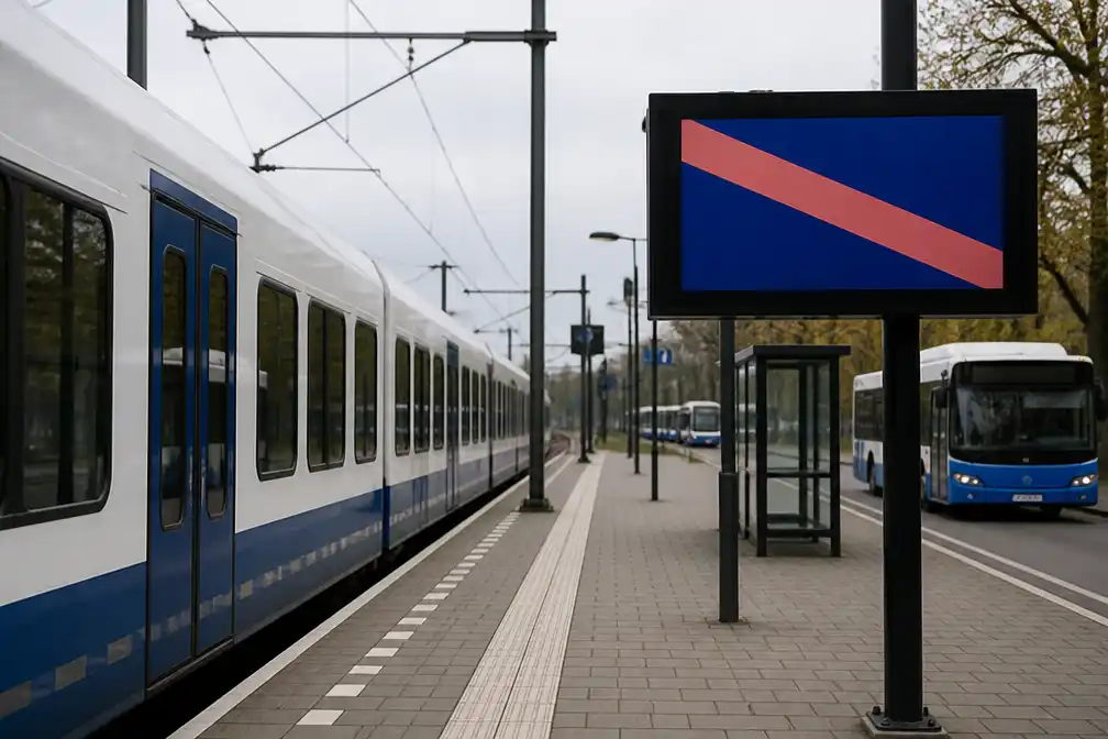 Staking legt Arriva-treinen in Limburg stil, amper bussen in Noord-Brabant