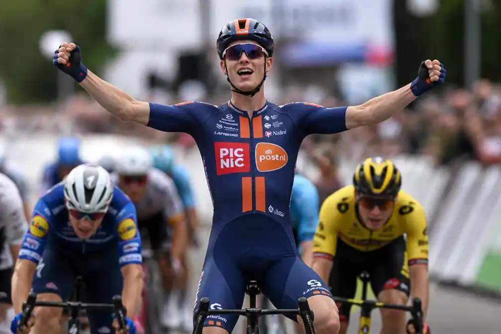 Nederlander Frits Biesterbos boekt eerste profzege in rit Ronde van Guangxi
