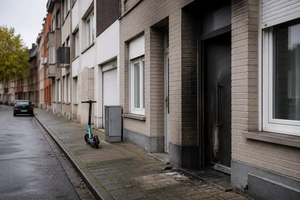 Nederlander (22) aangehouden in België voor brandbom op woning in Deurne