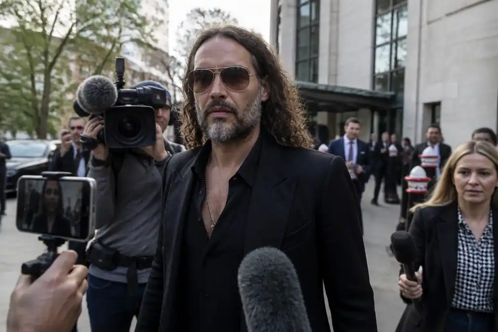 Proces tegen Russell Brand wegens verkrachting en aanranding begint in Londen