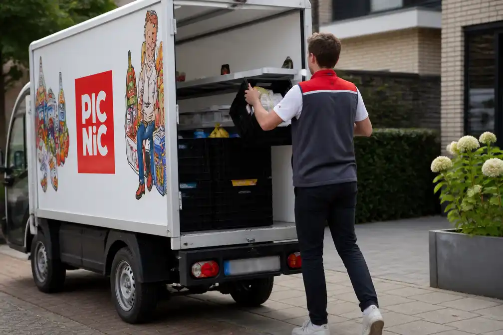 It-problemen bij Albert Heijn zorgen voor extra drukte bij online supermarkt Picnic