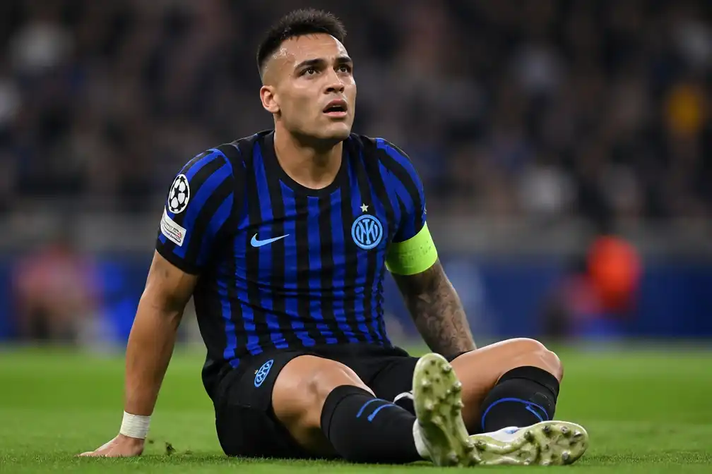 Inter naar Feyenoord zonder geblesseerde captain Lautaro Martínez