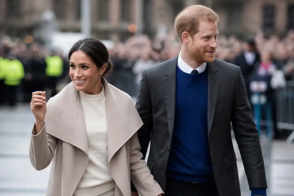 Meghan blij weer in Engeland te wonen bij eerste gezamenlijke werkbezoek