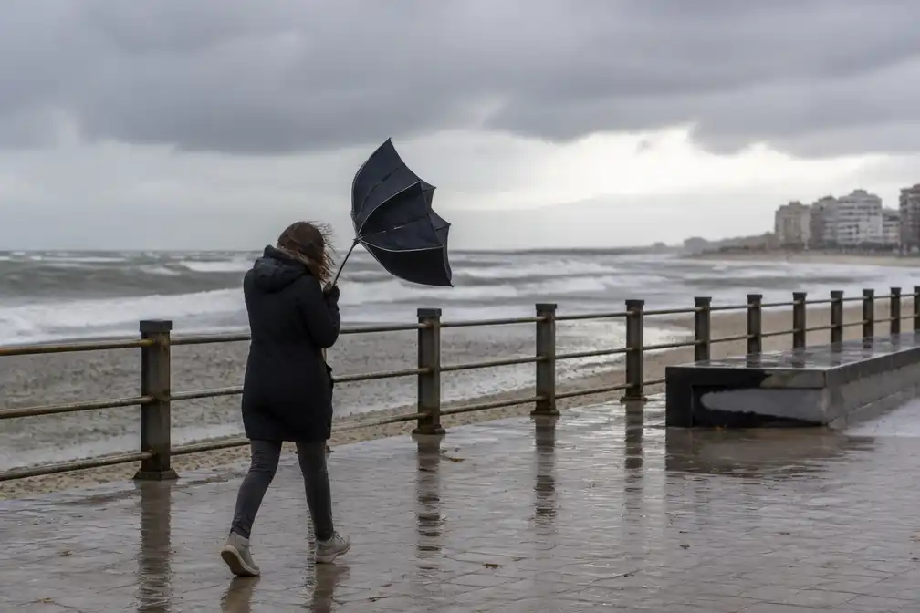 Nederland: zachte ochtend maakt plaats voor regen en harde wind aan de kust