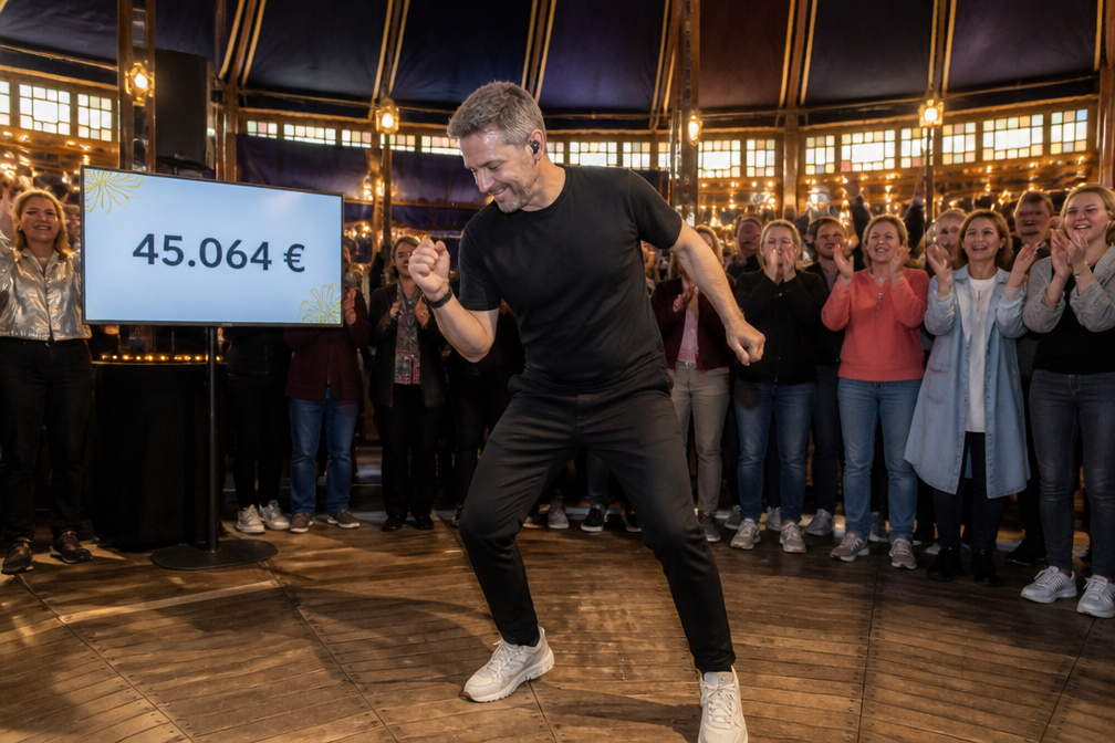 Dansathon van Radio 2 brengt 45.064 euro op voor Kom op tegen Kanker