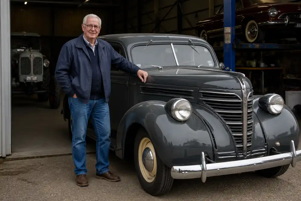 Kees Woudenberg kocht een Dodge VC uit 1939 voor 800 dollar, maar mocht pas 26 jaar later rijden