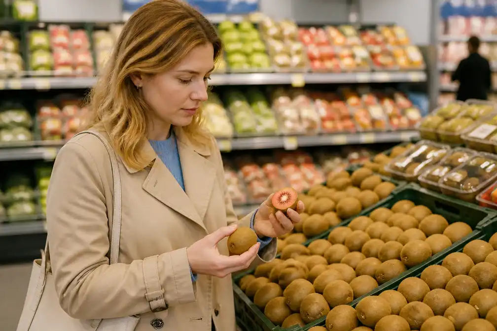 Zespri verkoopt rode kiwi's in België, eerste Europese markt, ruim dubbel zo duur