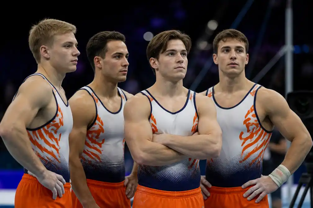 Nederlandse turners voorlopig tweede op WK in Rotterdam, alleen Rusland gaat voor