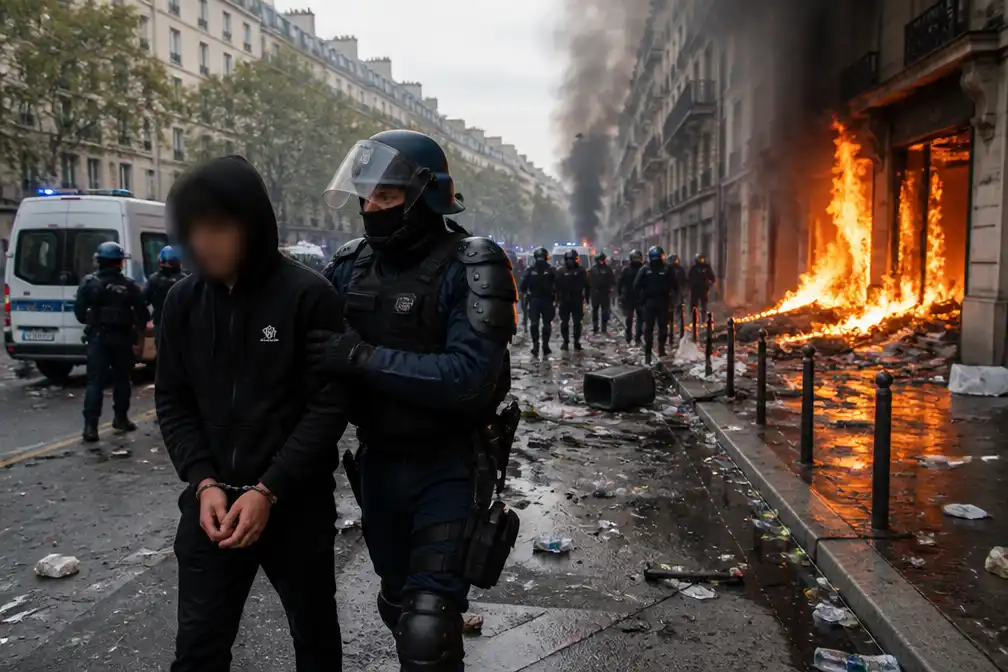 Ruim 1.200 arrestaties bij Franse protesten die uitmonden in rellen