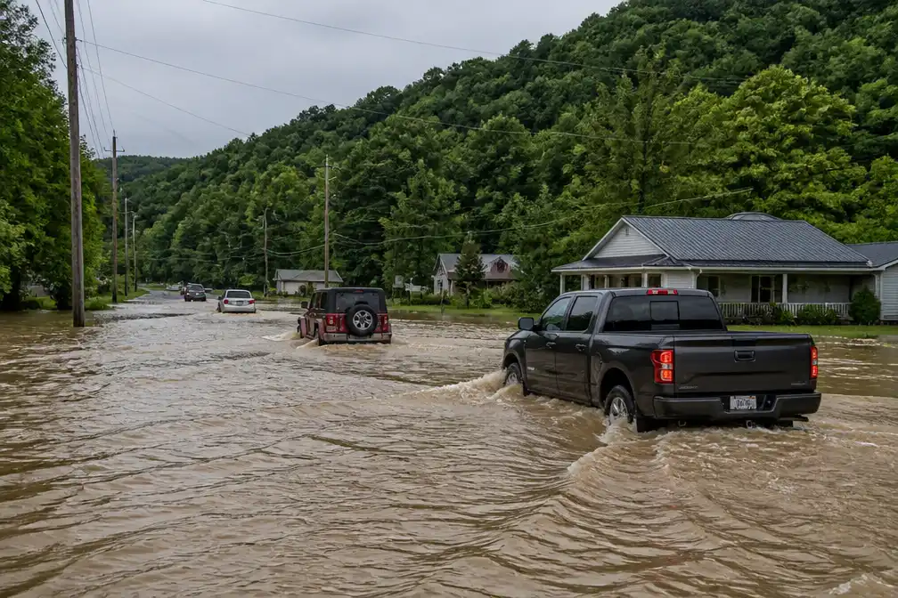 Vier doden bij overstromingen in Kentucky; noodtoestand uitgeroepen