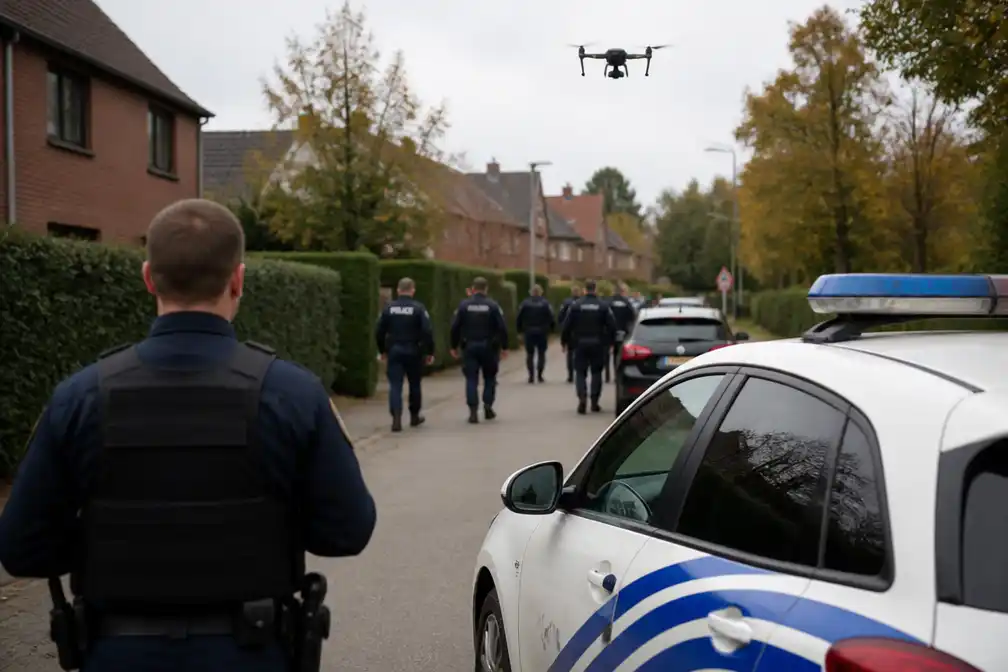 Twee verdachten opgepakt in Kessel-Lo na melding buurtbewoner en zoektocht met drone