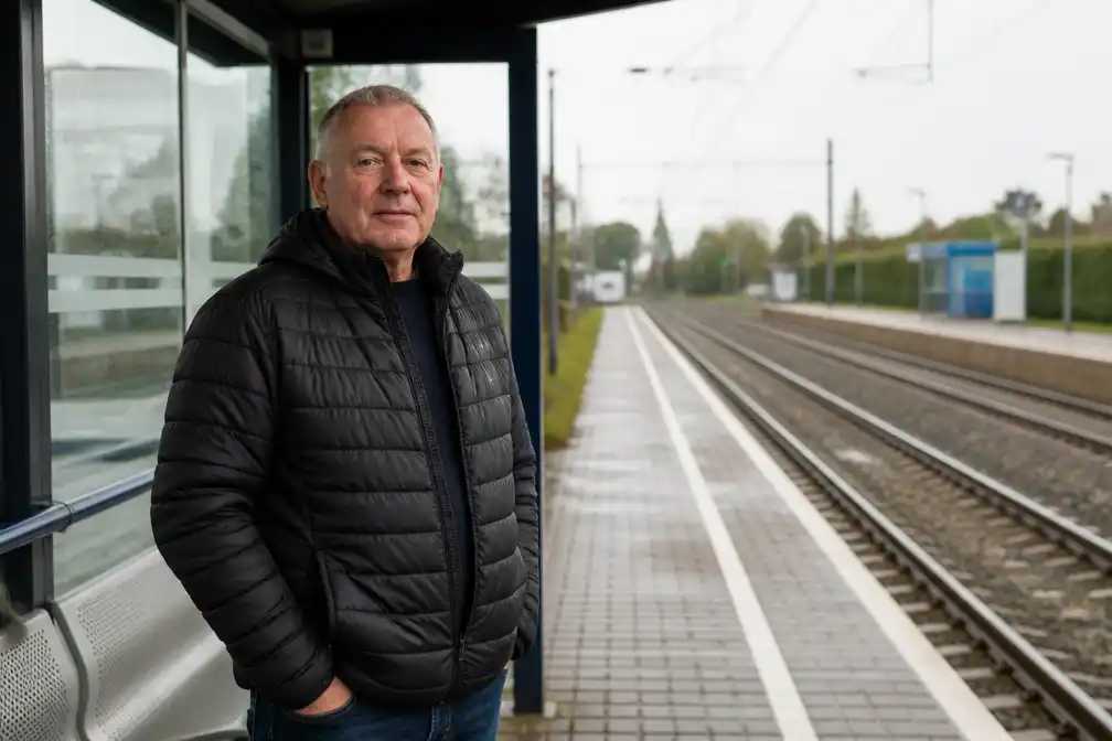 Mario Bergerie (60) weer thuis na zes weken ziekenhuis na aanval op station Waarschoot