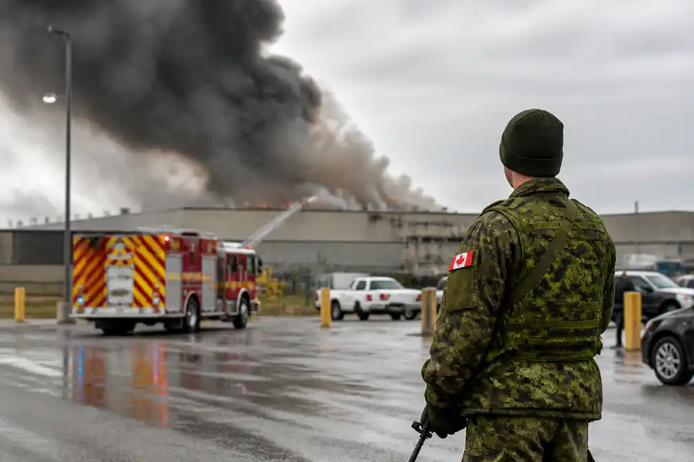 Doden en gewonden bij brand op Canadese legerbasis, geen aanwijzing voor terreur