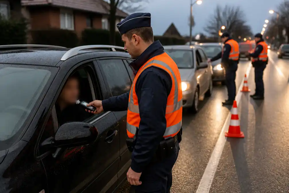 Politie Regio Turnhout betrapt vier bestuurders onder invloed van alcohol of drugs