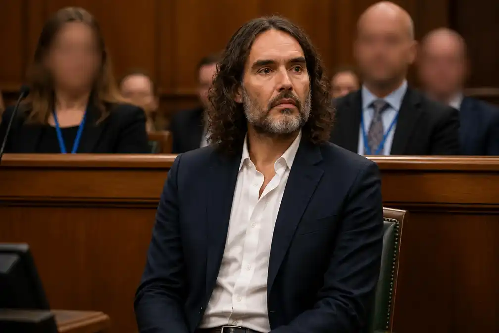 Jury hoort politieverhoor van vrouw die Russell Brand van verkrachting beschuldigt