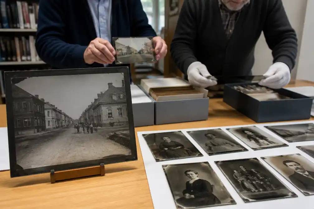 Honderden glasplaten brengen Dworp van rond 1900 opnieuw tot leven