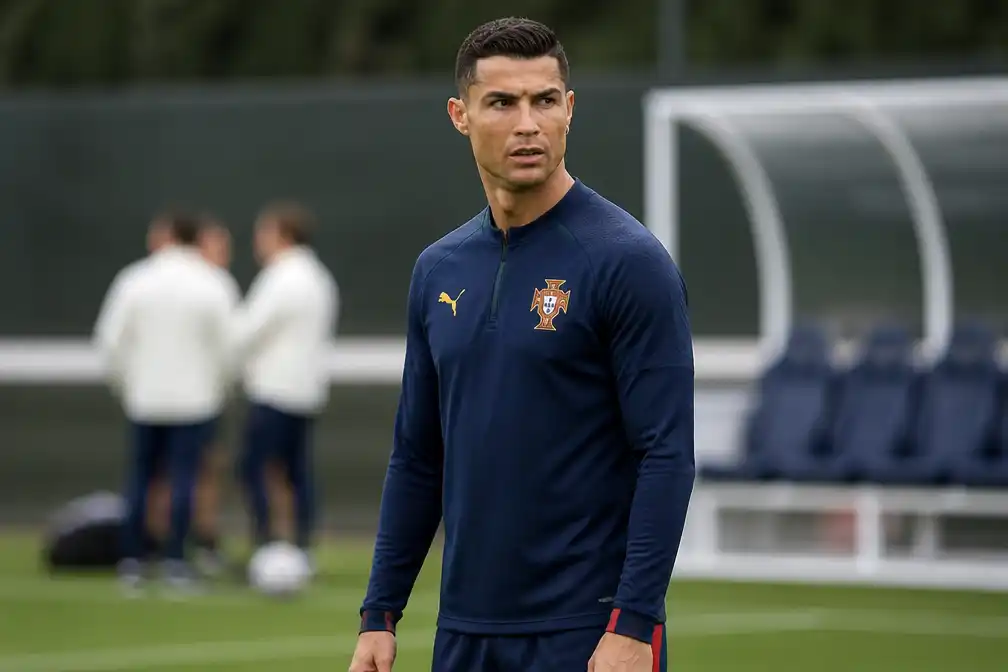 Ronaldo krijgt 30 dagen schorsing en boete van 255 euro na vertrek bij Portugal