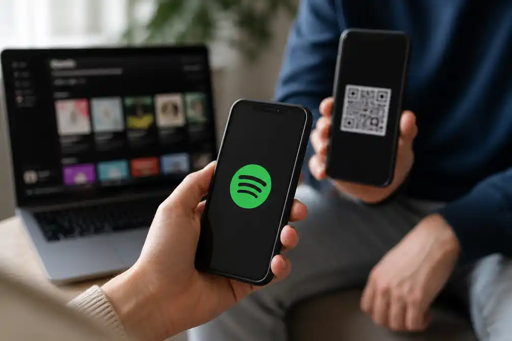 Spotify blokkeert gedeeld abonnement zonder QR-scan