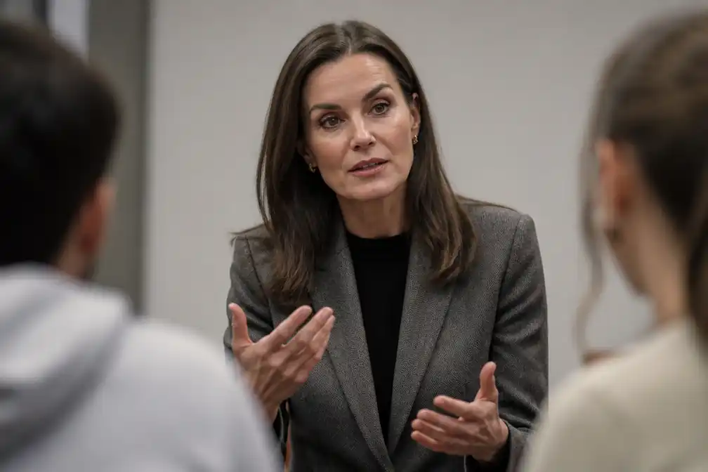 Spaanse koningin Letizia in campagne FAD Juventud tegen drugsgebruik