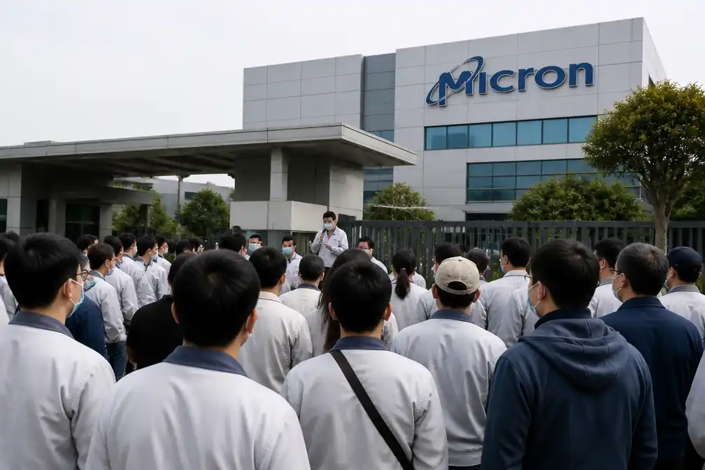 Micron-personeel in Taiwan staakt op 22 oktober voor winstdeling