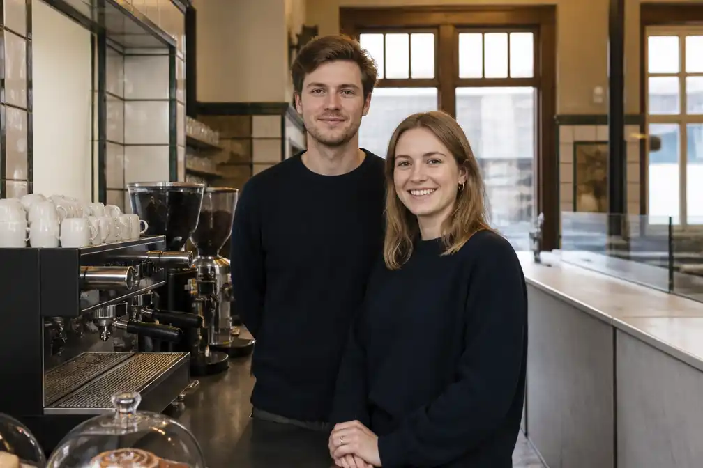 Jonge ondernemers openen koffiebar Pigeon in voormalig stationsbuffet Tienen