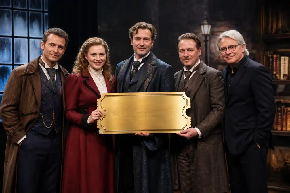 Theatervoorstelling Sherlock Holmes wint Gouden Ticket Award na 25.000 kaarten