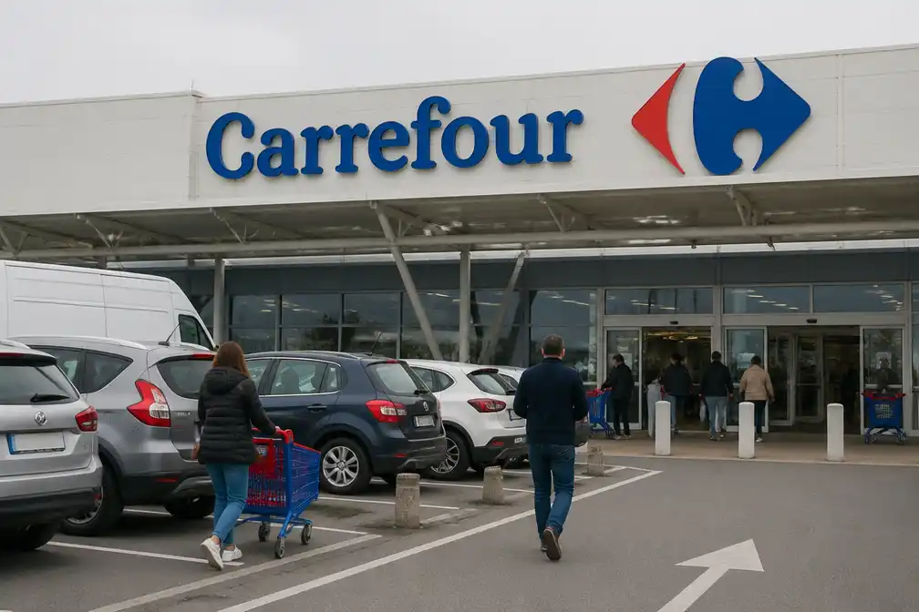 Carrefour verlaagt jaarprognose vanwege geweld in Frankrijk