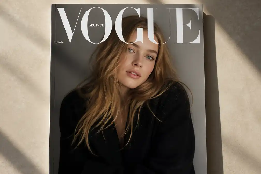 Sunday Rose Kidman-Urban staat voor het eerst op cover van Duitse Vogue