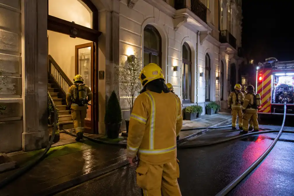 Brand in hotel Botanic Sanctuary in Antwerpen: gasten geëvacueerd, geen gewonden