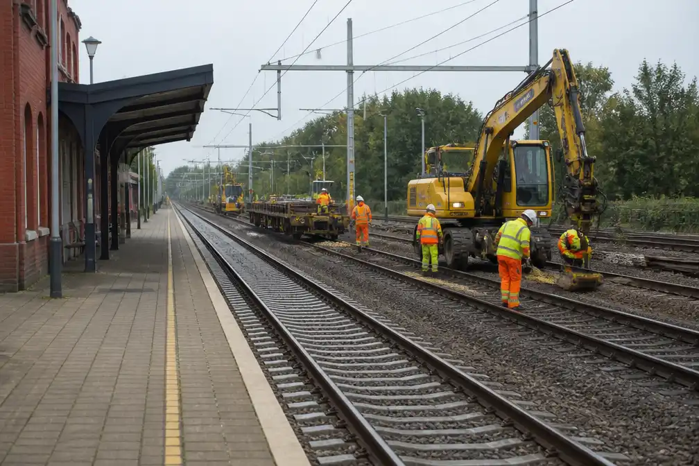 Geen treinen via Aarschot en Wezemaal op 24 en 25 oktober door spoorwerken