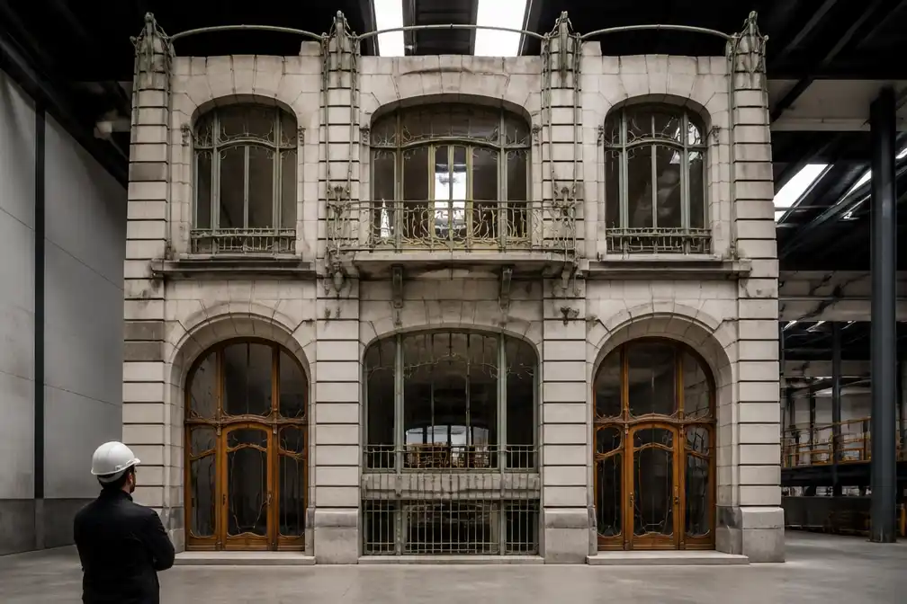Gereconstrueerde Horta-gevel van Hôtel Aubecq vanaf 7 november toegankelijk voor publiek