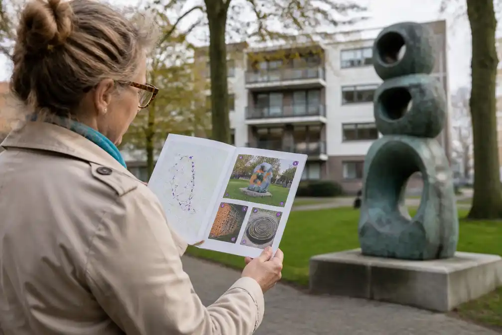 Kunstpunt Groningen lanceert kunstrouteboekje Kunstzinnig Lewenborg