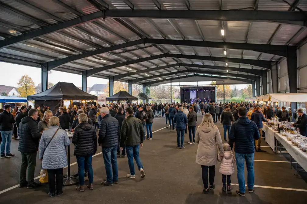 Jaarmarkt Vlezenbeek verhuist naar overdekt evenementenplein op parking Merselborre