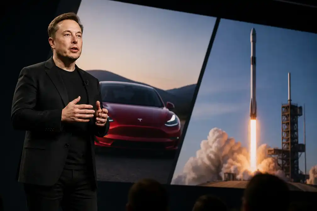 Tesla boekt lagere winst in derde kwartaal nu Musk fusie met SpaceX verkent