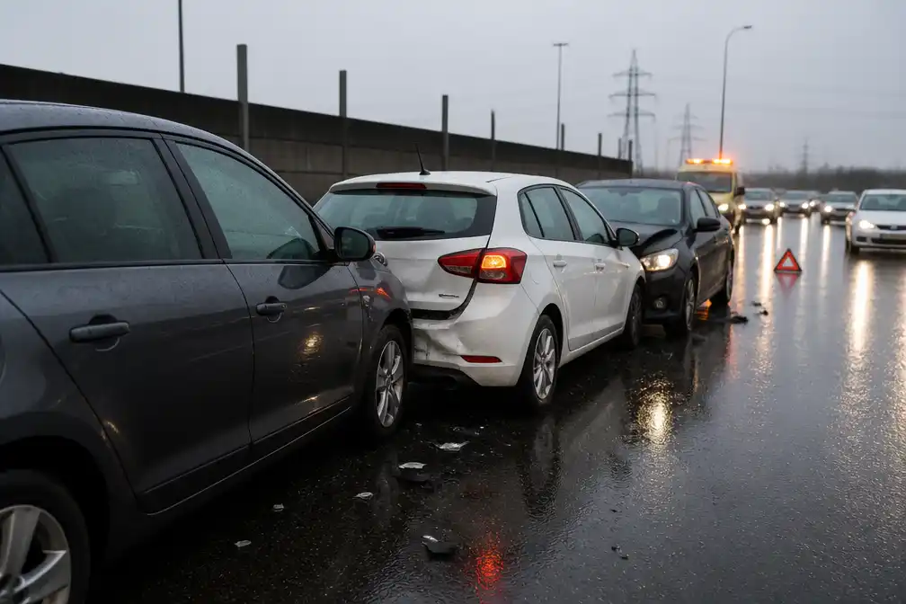 Felle regen veroorzaakt meerdere ongevallen in regio Roeselare: gewonde op R32