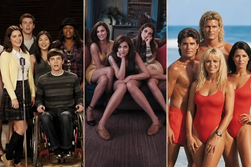 Glee, Girls en Baywatch keren terug in Hollywood