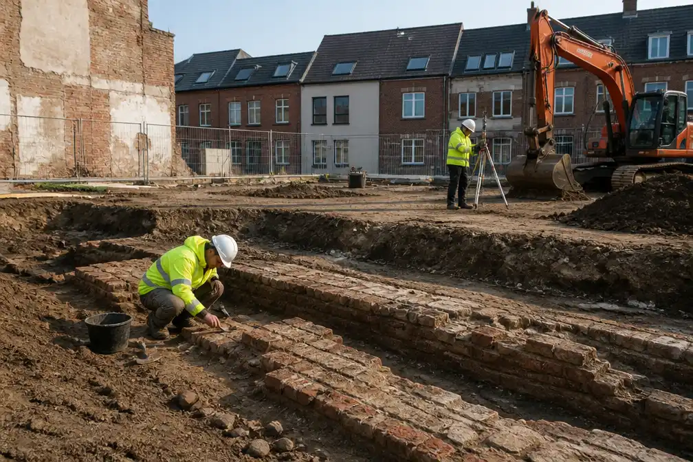 Archeologisch onderzoek op Herentalse schoolsite Francescopaviljoen voor nieuw stadsdeel