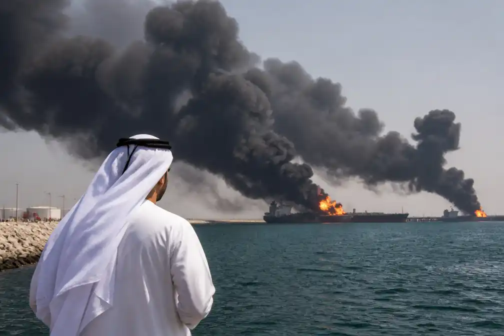 Houthi's eisen aanvallen op Saoedische luchthaven en staatsoliebedrijf op; tankers in brand bij Hormuz