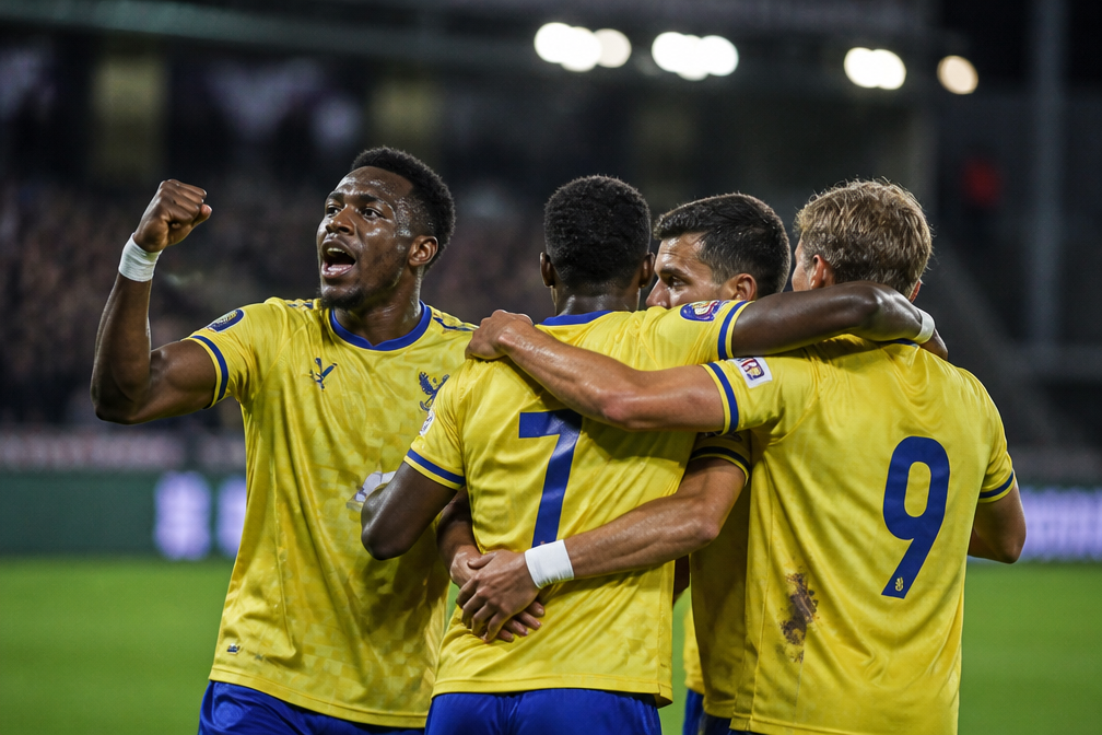 STVV stunt met zege bij Midtjylland in Conference League en staat op 6 op 6