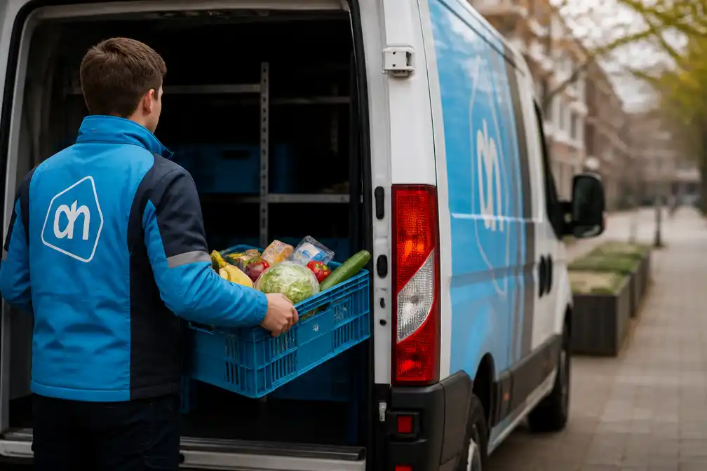 Albert Heijn hervat thuisbezorging, maar capaciteit blijft op een derde