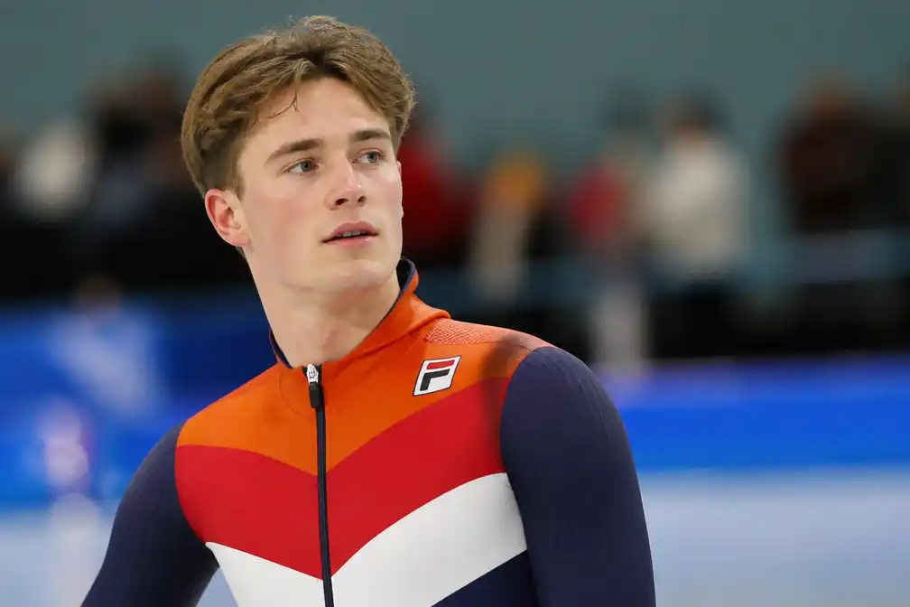 Jens van 't Wout haalt schouders op over nieuwe status voor shorttrackseizoen